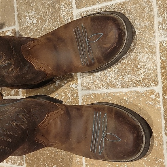 Ariat Women's Cowgirl Boots Size 8 - Picture 6 of 10